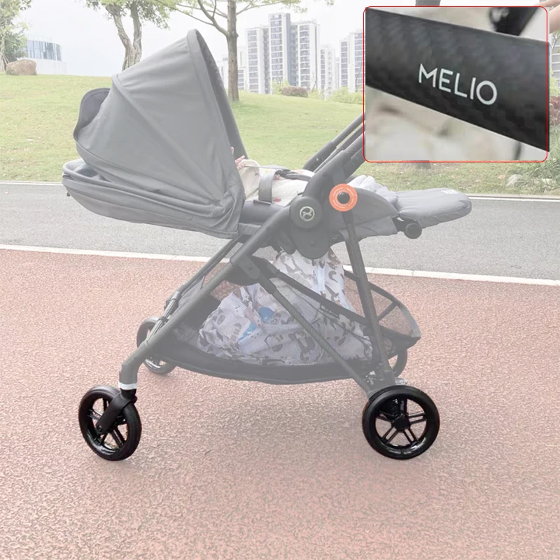 Buggy Rad für Cybex Melio 2/3 Carbon Kinderwagen vorne oder hinten eins mit Reifen lager achse Kinderwagen Ersatz zubehör