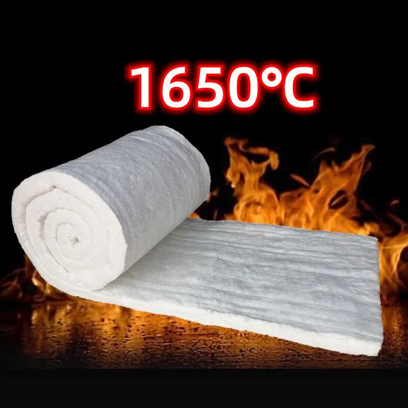 1650 ℃ Hohe Temperaturbeständigkeit, Zirkoniumlager, Keramikfaserdecke, feuerfeste Isolierung, Baumwolle, die in der Industrie verwendet wird Image
