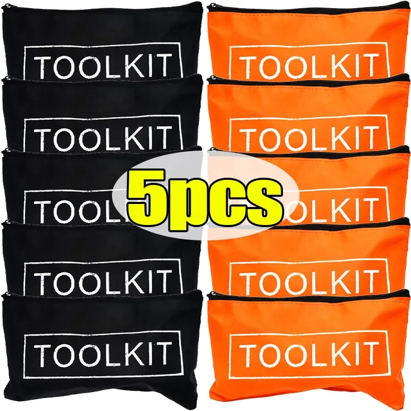 5/1 stücke Große Kapazität Multi-funktion Werkzeug Taschen Zipper Oxford Leinwand Wasserdichte Lagerung Tasche Tragbare Hardware Toolkits Organizer