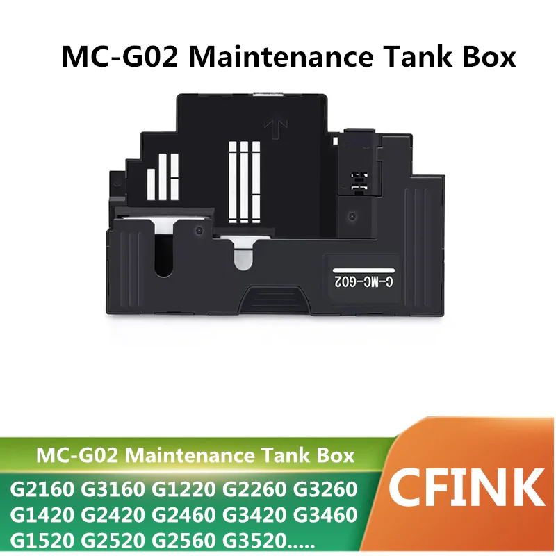 MC-G02 tinten wartungs patrone für Canon G1020 G2020 G3020 G3060 G1220 G2160 G2260 G3160 G3260 G540 G550 G570 G620 G640 G650 Image