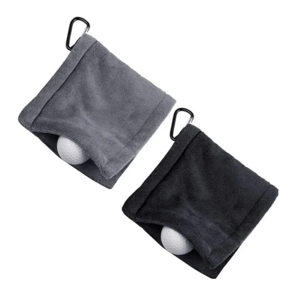 1-Golfball-Reinigungstuch, Mikrofaser-Peeling, Reinigungsschläger, abwischbar, Balltuch, Outdoor-Sportzahn