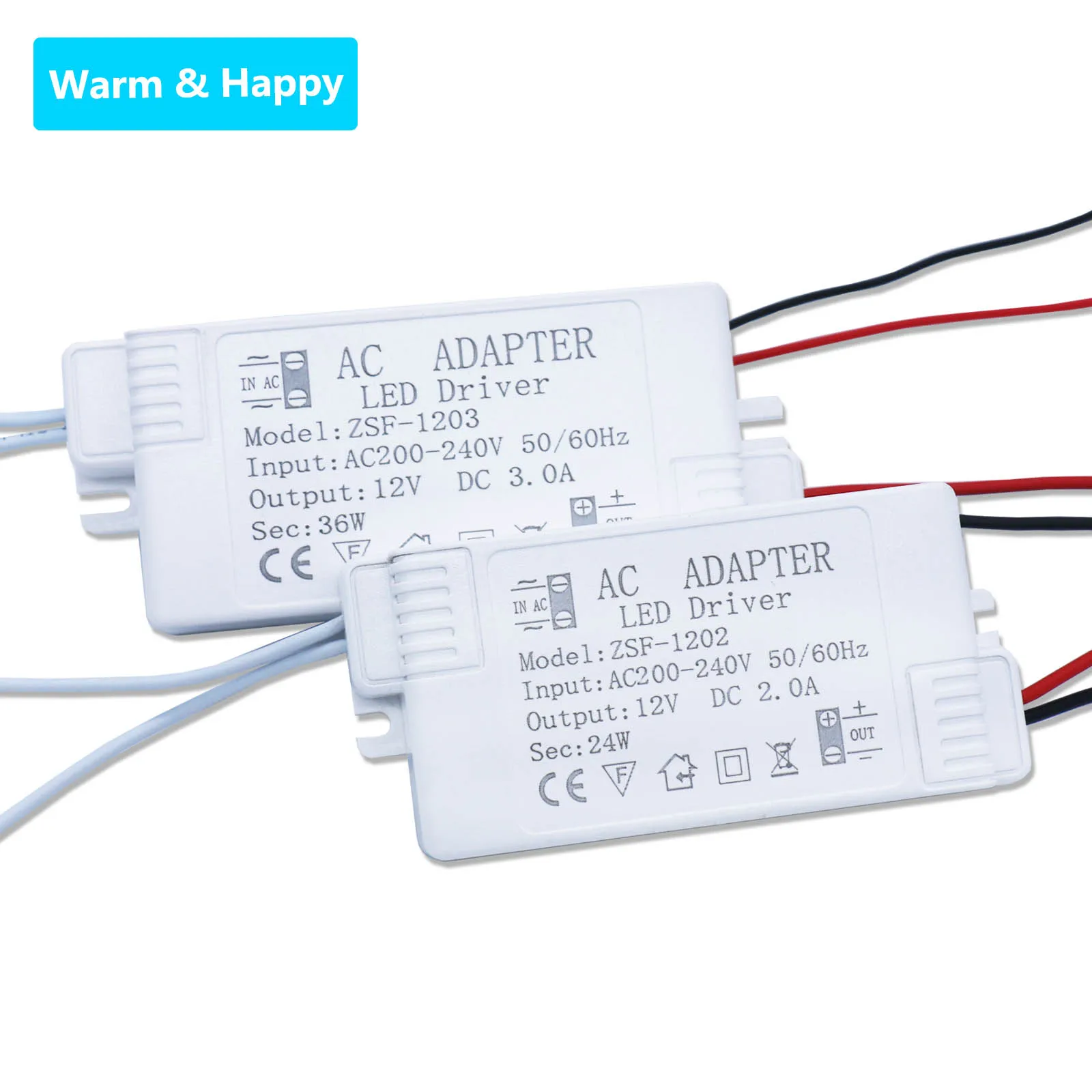 12W 24W 36W LED Treiber Netzteil Für AC220 12V 1A 2A 3A Netzteil Steuerung beleuchtung Transformatoren Für LED Licht Streifen Image
