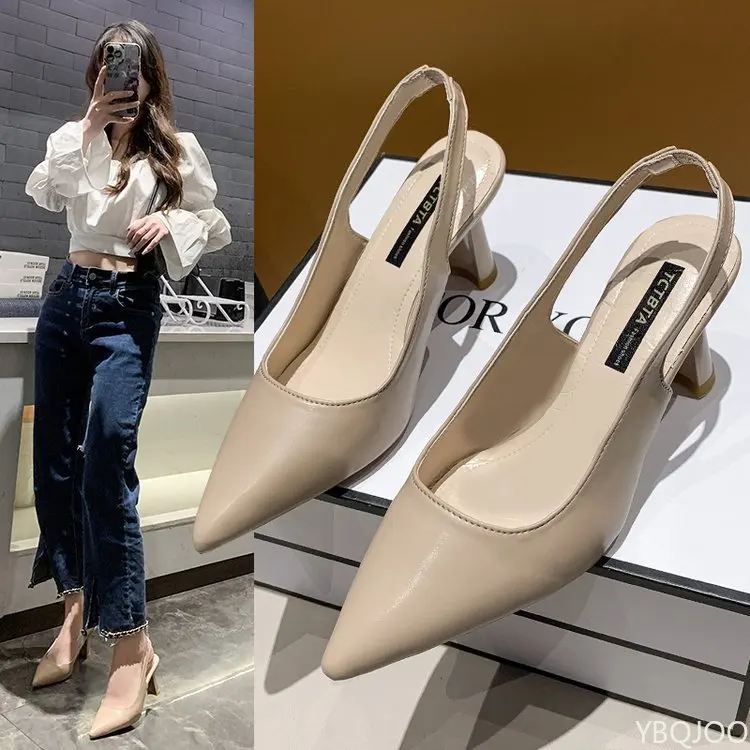 2025 sommer neue spitze high Heels frauen sandalen Casual Flacher mund schuh Mode elegante damen schuhe Zapatillas Mujer ﻿