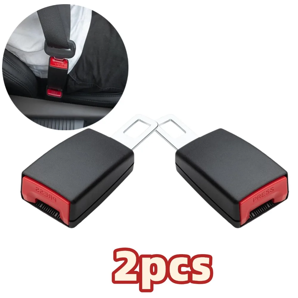 1/2 stücke Auto Sitz Gürtel Extender Sicherheit Sicherheitsgurt Extender Sitz Gürtel Polsterung Verlängerung Schnalle Stecker Schnalle Sicherheitsgurt Clip auto Zugriffs Image