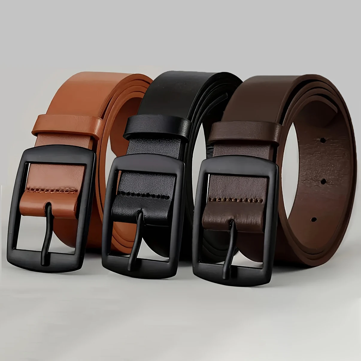 Mode Luxus Gürtel für Männer PU Leder Gürtel Metall Pin Schnalle Hohe Qualität Marke Designer Hüftgurt Gürtel Für Jeans frauen gürtel Image
