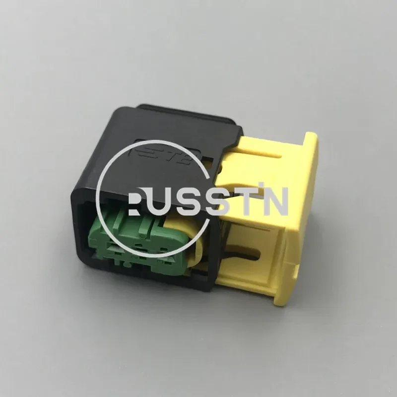 1 Set 3 Loch 1,5 Serie Hohe Temperatur Widerstand Neue Energie Grün Verdrahtung Buchse AC Montage Für Automotive 3- 1418448 -1 Image