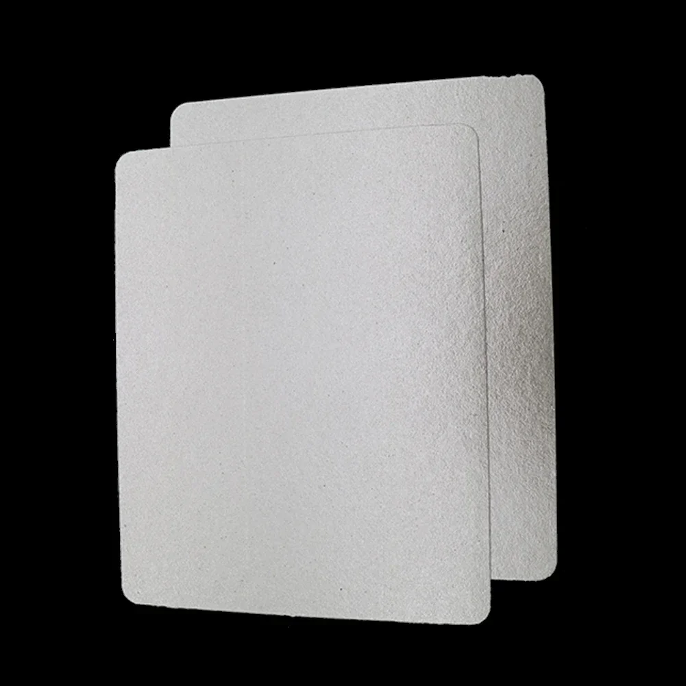 2Pcs 15*12cm Ersatzteile Für Mikrowelle Glimmer Mikrowelle Glimmer Blätter Für Midea Magnetron Kappe mikrowelle Platten Image
