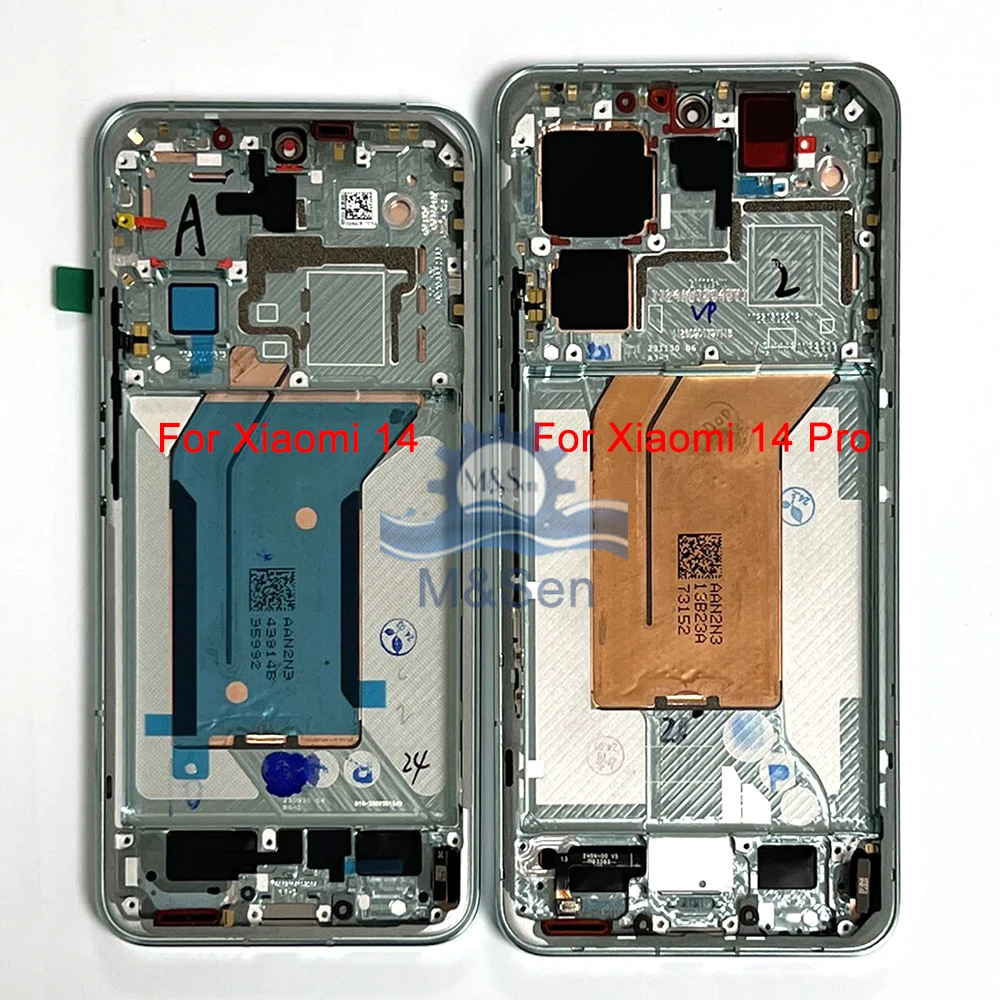 Original AMOLED Für Xiaomi 14 LCD 23127PN0CC mi14 Bildschirm + Touch Panel Digitizer Für Xiaomi 14 Pro 14Pro 23116PN5BC LCD Rahmen Image