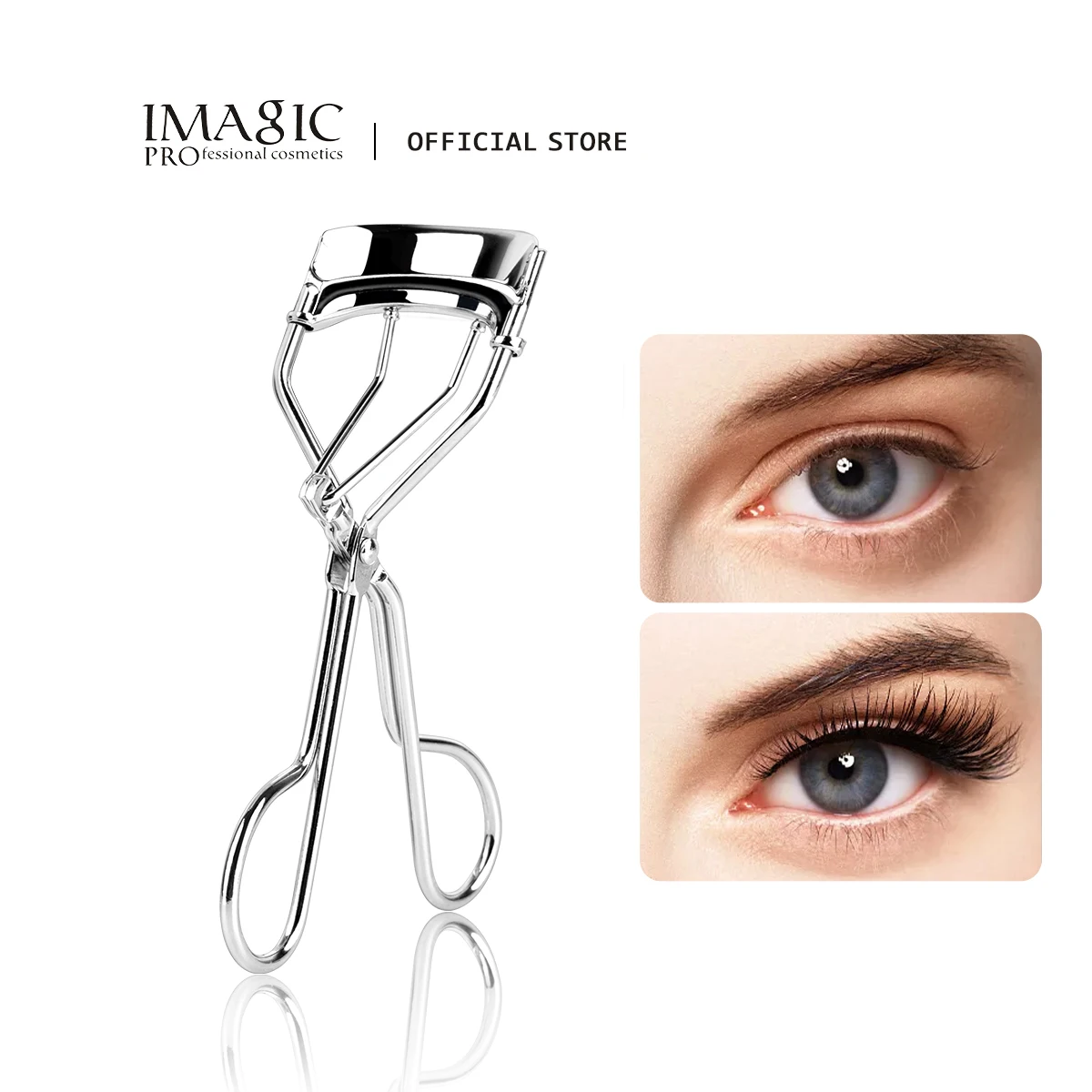 IMAGIC 1Pcs Silber Protable Langlebige Professionelle Natürliche Curling Nicht Verletzt Wimpern Falten Falsche Schönheit Werkzeuge Kosmetik