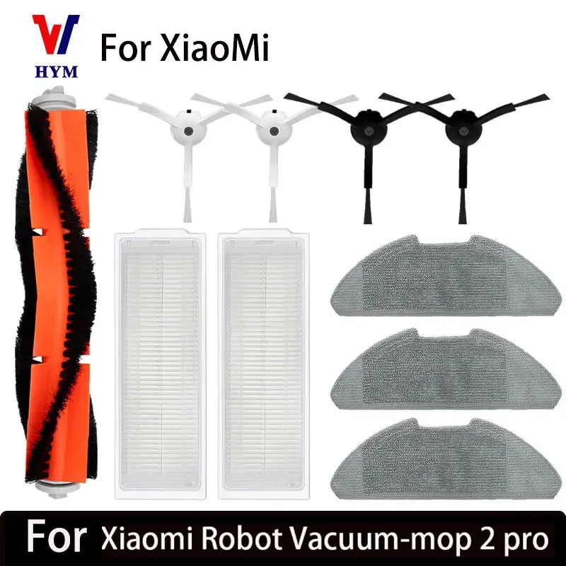 Für Xiaomi Mi Robot Vacuum-Mop 2 Pro/Lite MJST1SHW MJSTL Hepa-Filter Mopp Tuch Hauptseite Pinsel Mijia Staubsauger Zubehör Image