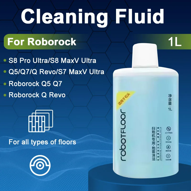 Reinigungslösung für Roborock Q Revo/Qrevo Curv/Q Revo MaxV/Q Revo S/Q Revo Pro Q5 Q7 S8 PLUS S8+ Staubsaugerteile 1L Image