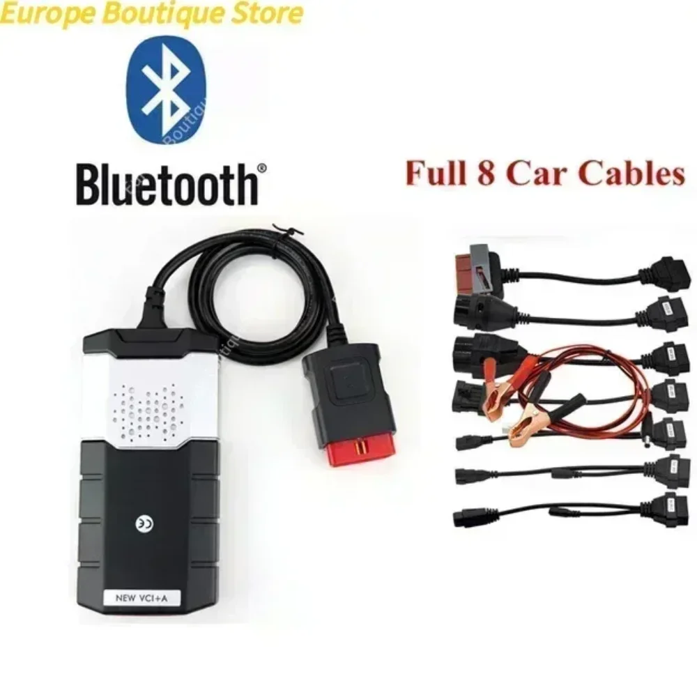 Scanner für neue 2024 USB Bluetooth 2021.11 Keygen Auto- und LKW-Diagnosegeräte Image