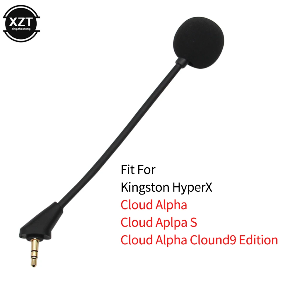 Ersatz-Spielmikrofon 3,5-mm-Mikrofon für Kingston HyperX Cloud Alpha S Cloud9 C9 Edition Gaming-Headsets Kopfhörer Image