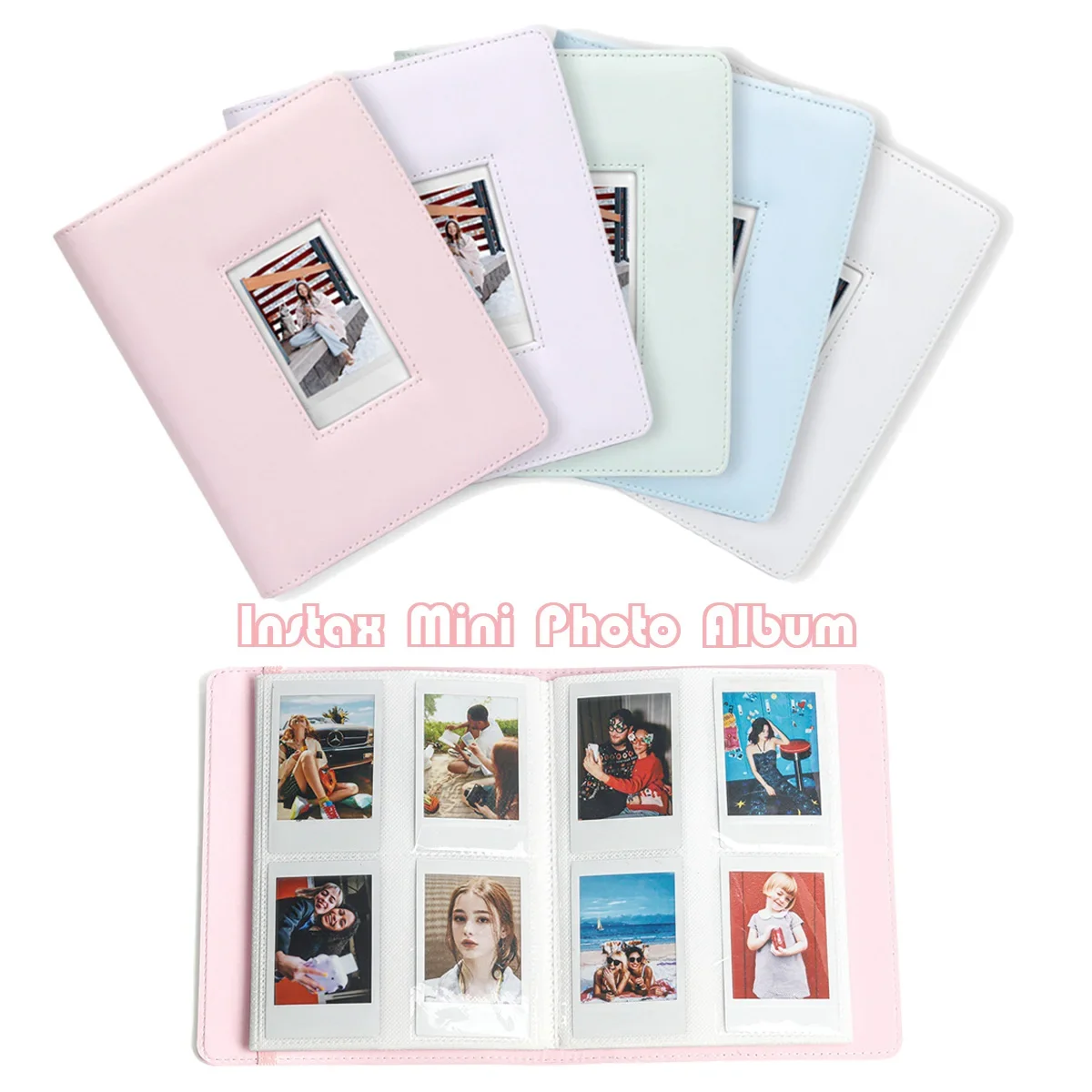 288 Taschen Instax Mini Fotoalbum für Fujifilm Instant Mini 12 11 40 70 90 Liplay Link Evo Image