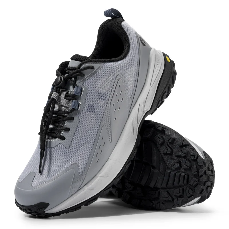 FitVille Herren-Sneaker mit breiter Breite, rutschfest, bequem, für Trekking, Wandern, Wanderschuhe für Outdoor-Schuhe mit Fußgewölbeunterstützung Image