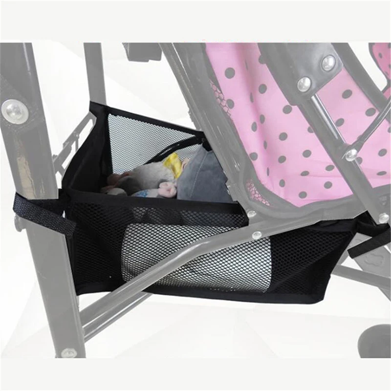 Tragbare Baby Kinderwagen Korb Neugeborenen Kinderwagen Hängenden Korb Infant Kinderwagen Zubehör Kinderwagen Boden Korb Organizer Tasche Image