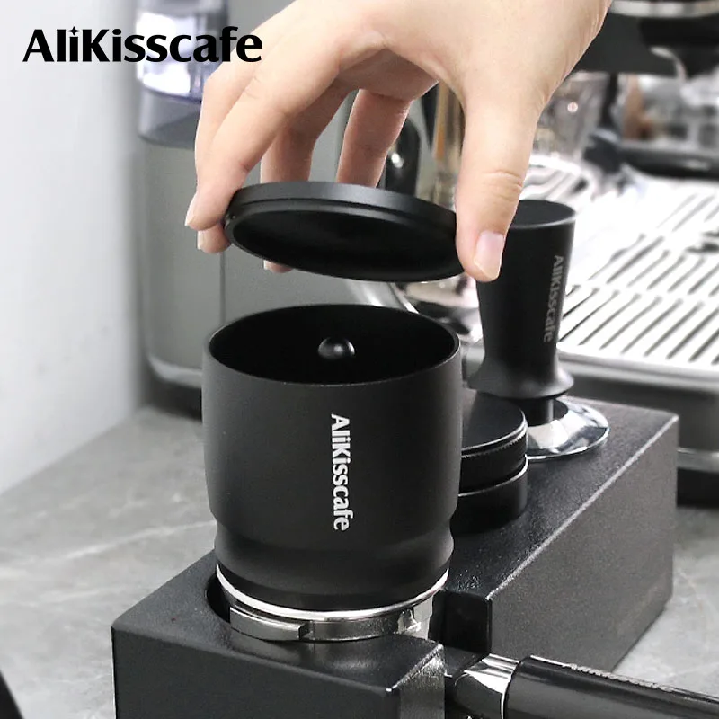 AliKisscafe Espresso Dosierung Trichter Kaffee Dosierung Tasse Blind Shaker Für 58mm E61 Siebträger Maschine Zubehör Barista Werkzeuge Image