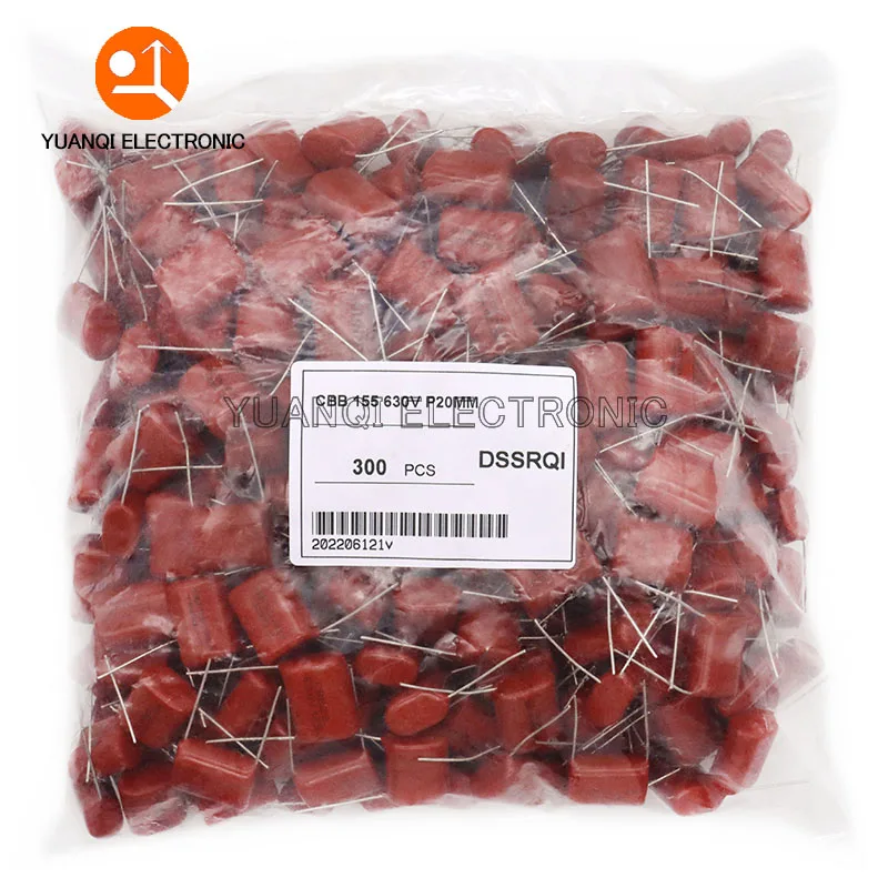 100V 250V 400V 450V 630V 1600V 2000V 102J 103J 104J 105J 155J 223J 224J 225J 334J 474J 475J CBB Polypropylen-Folienkondensator Image