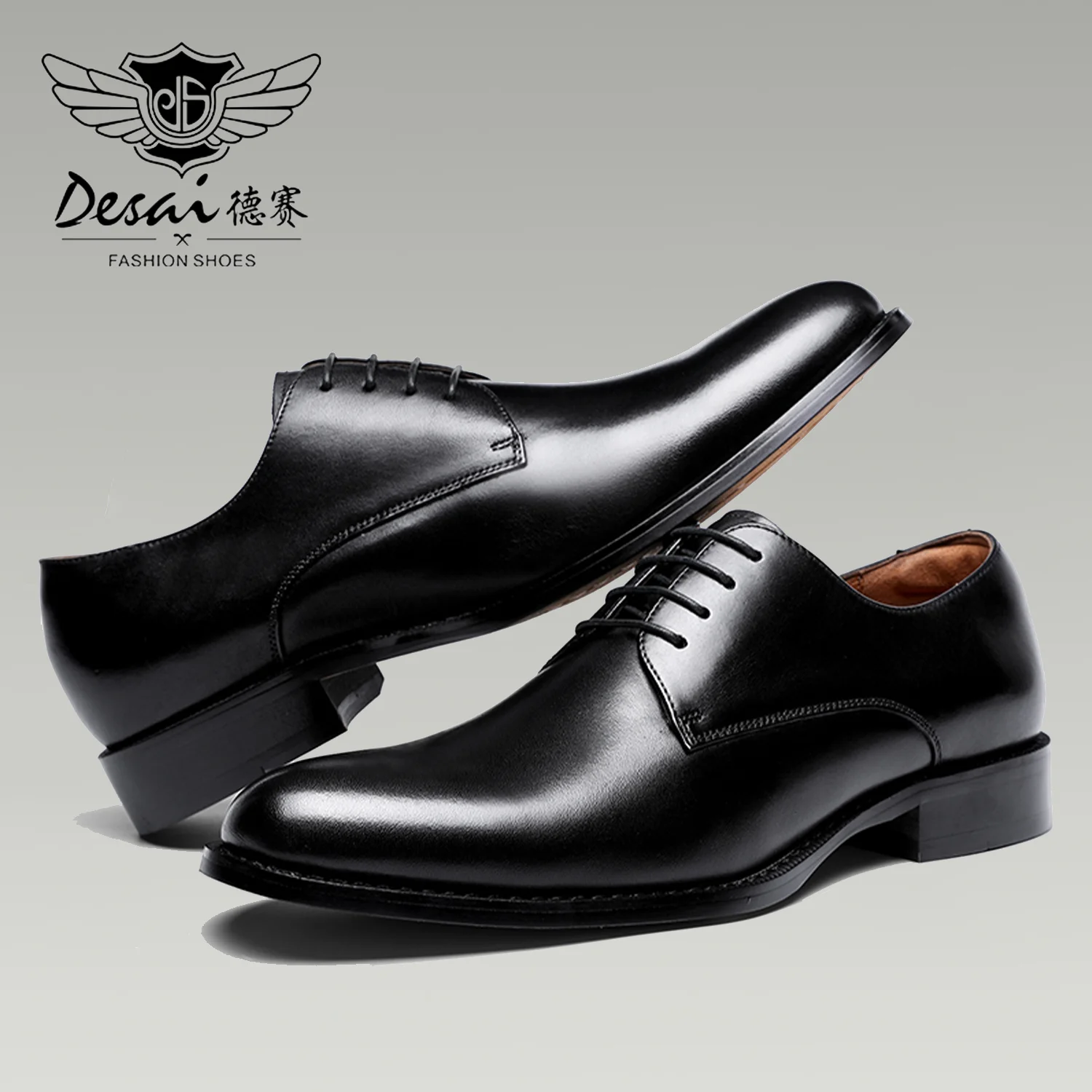 Desai Echtes Leder Derby Schuhe Männer Business Kleid Schuhe Für Nan Marke Schuhe Männer Casual Schuhe Klassische Geschenke