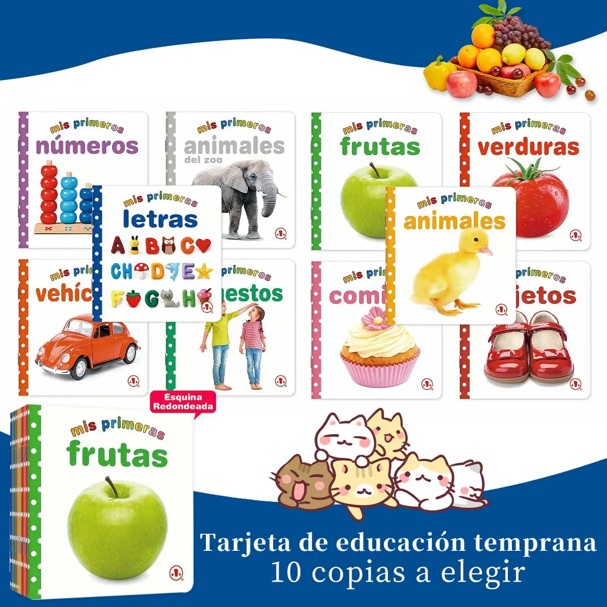 Klassische 10-bändige spanische Lese-Reihenreihe zur allgemeinen Wissenskultivierung, Lesebuch zur Förderung des logischen Denkens, Sets zum Selbstgeschenken. Image