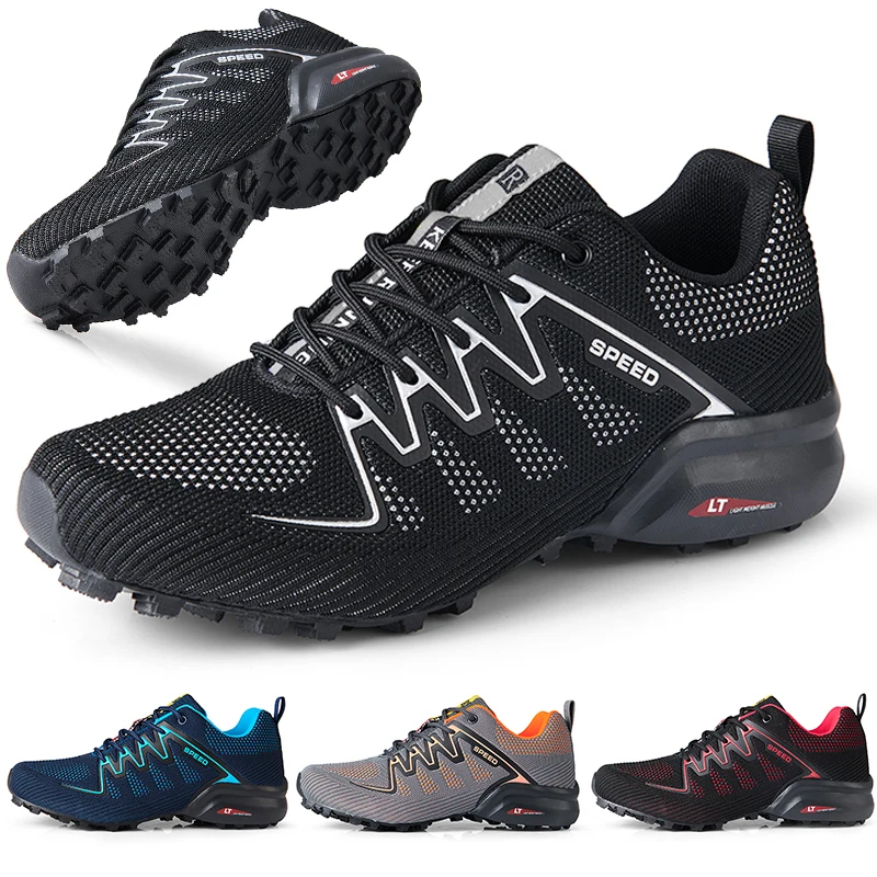 Sommer Herren Wanderschuhe Mesh Wandern Taktische Trainingsschuhe Outdoor Walking Reisen Wandern Sportschuhe Herren Größe 40-47