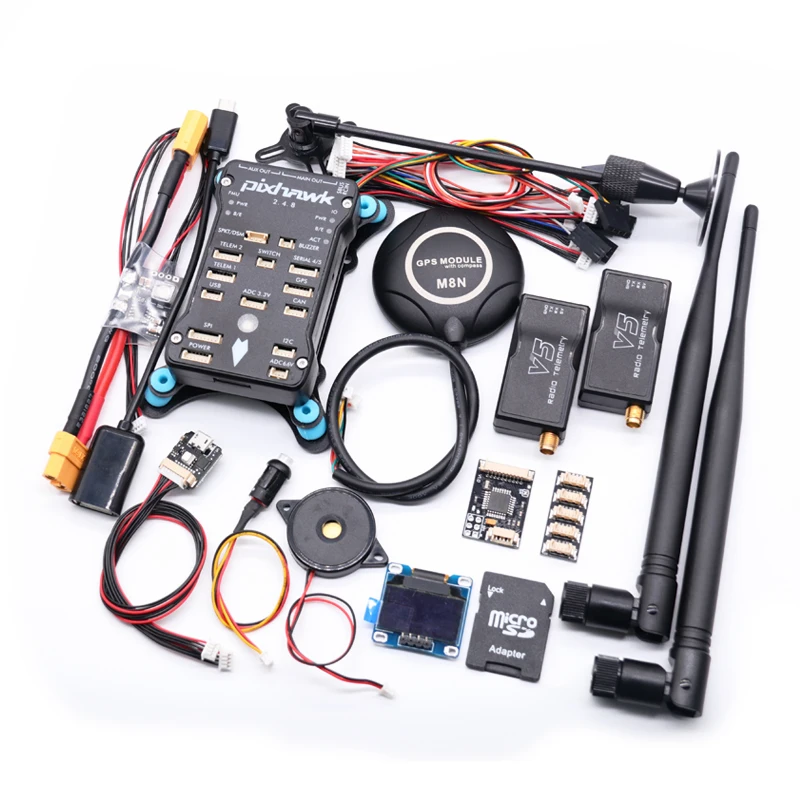 Pixhawk PX4 PIX 2.4.8 32 Bit Flight Controller Autopilot mit 4G SD Sicherheit Schalter Summer PPM I2C RC Quadcopter ardupilot Image