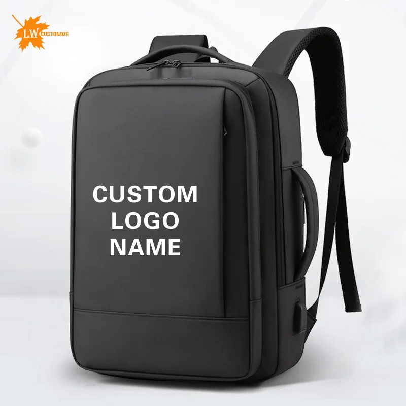 Herren-Rucksack, Büro- und Business-Rucksack, Damen-Rucksack, wasserdicht, große Kapazität, Laptop-Rucksack, Reisetasche, individuelles Logo
