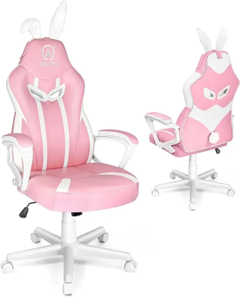 v Gaming-Stuhl für Kinder, Teenager-Gamer-Stuhl, Computer-Stuhl für Erwachsene für Mädchen, Videospiel-Stühle, ergonomischer Gamer-PC-Stuhl, Multi-C