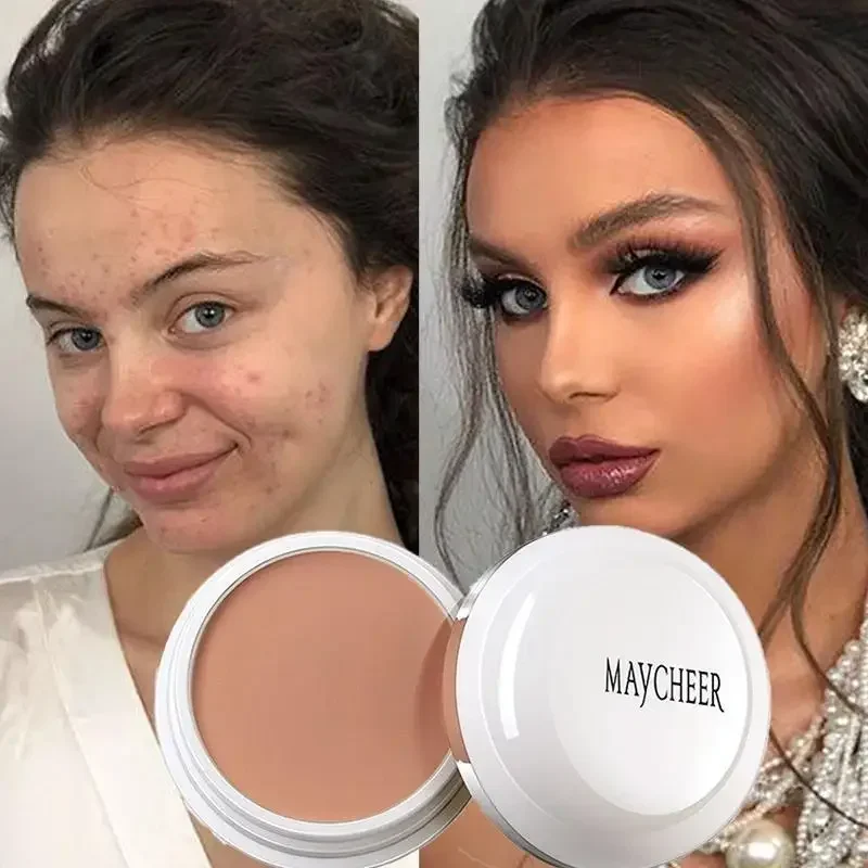 Tiefenwirksames Feuchtigkeits-Make-up für den Teint – Kosmetik zur Fleckenkorrektur, um Aknenarben und Augenringe zu kaschieren Image