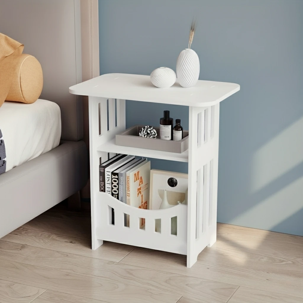 Moderne Nordic Lagerung Beistelltisch Kleine Kaffee Tisch Nachttisch Mini Beistelltisch Nachttisch für Wohnzimmer Schlafzimmer Möbel