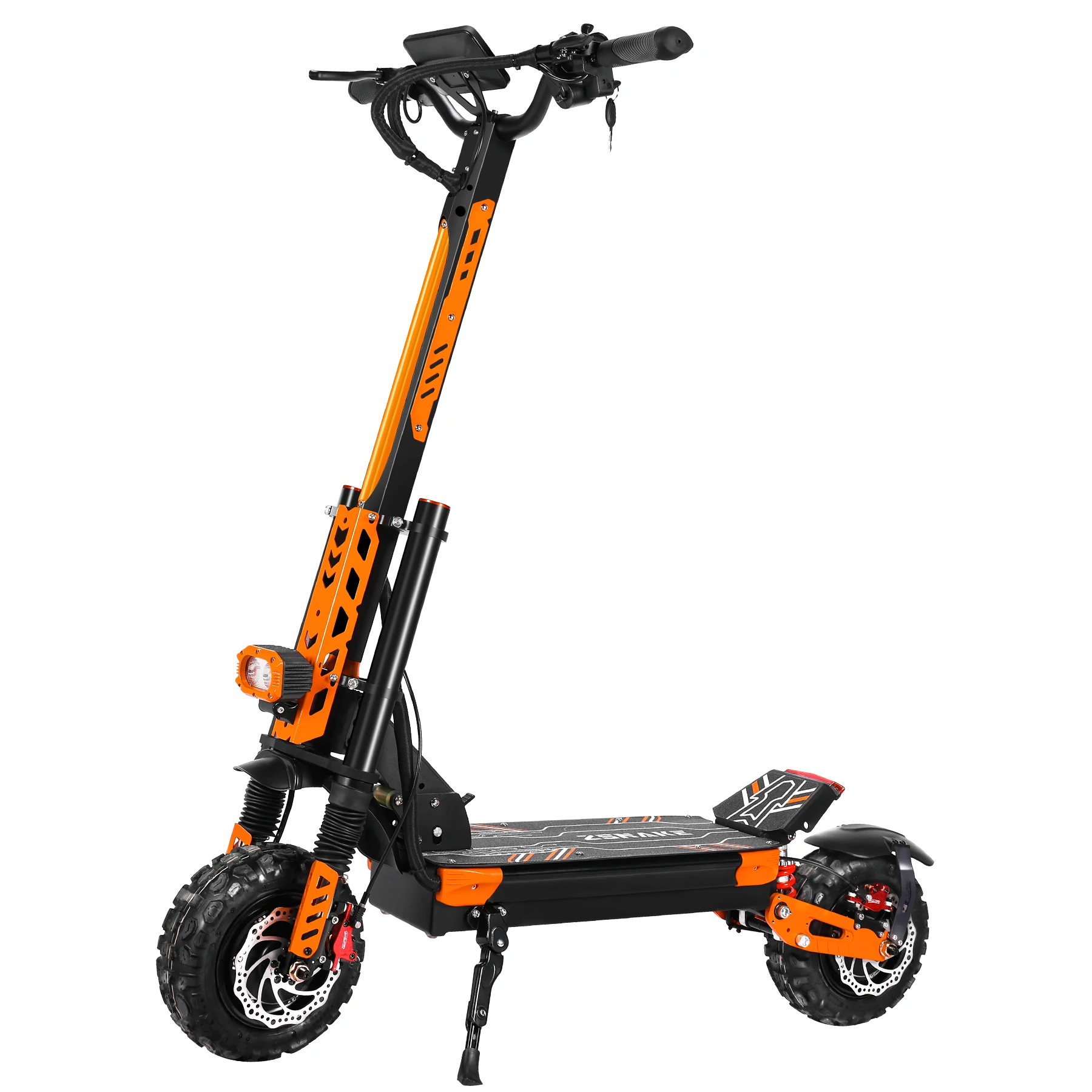 VREOM Z37 Elektroroller 6000W Motor 75-80km/h Geschwindigkeit 70KM Reichweite 60V30Ah Akku E-Scooter 11'' Reifen Faltbarer E-Scooter Image