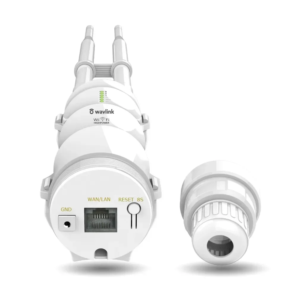 Hochleistungs-WLAN-Router/AP/Repeater mit großer Reichweite, IP67, wasserdicht, kabellos, WLAN, für den Außenbereich, AC600, 5 G/2,4 G, WLAN-Booster, POE Image