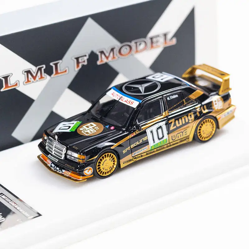 LMLF 1:64 190E W201 2,5-16 Evolution Legierung Auto Druckguss & Spielzeug Fahrzeuge Auto Modell Miniatur Maßstab Modell Auto Spielzeug für Kinder Image