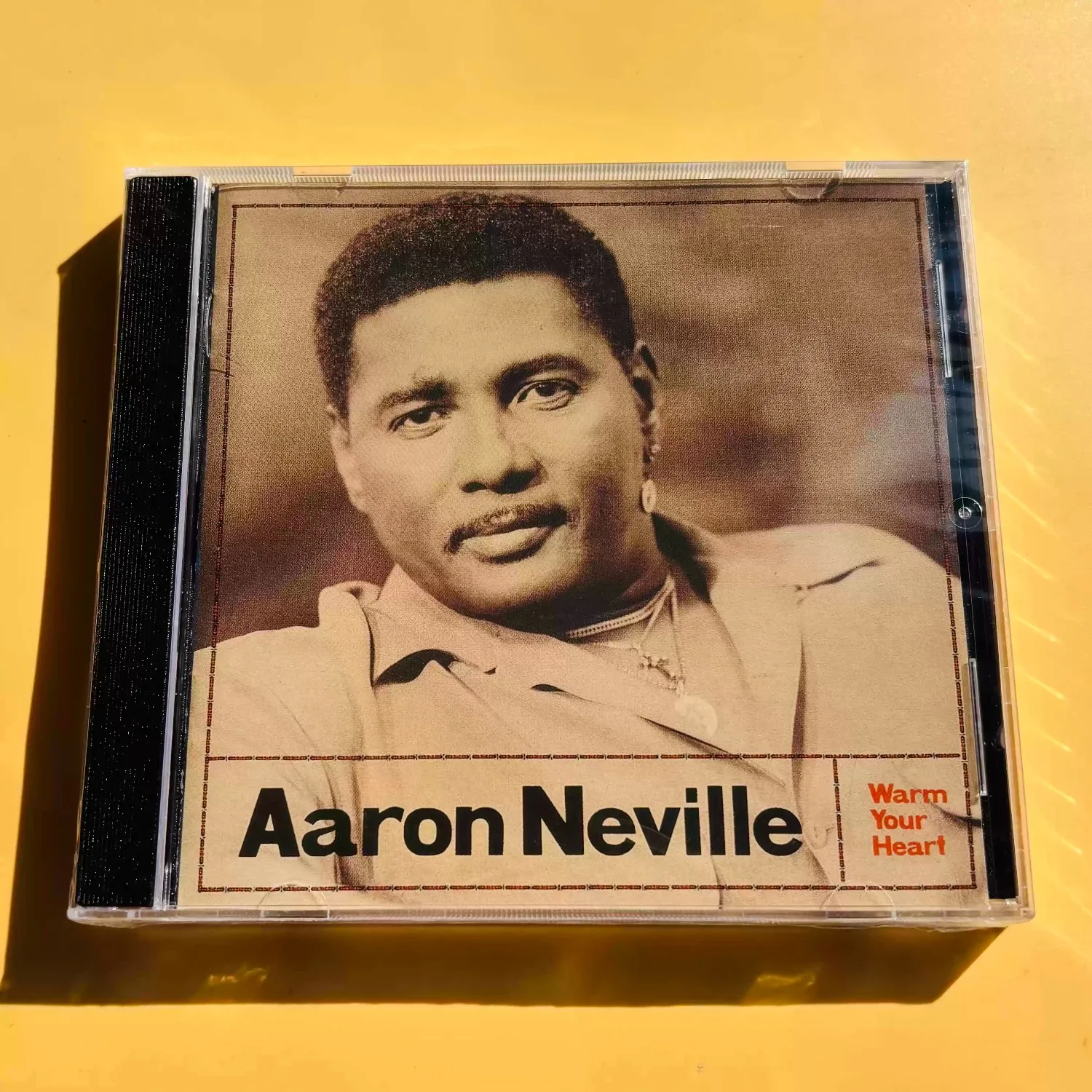 Aaron Neville "Warm Your Heart" Soul R&B CD Ikonische Falsetto-Gesangspassagen Zeitlose Soul-Balladen Warme, emotionale, soulful Auftritte Image