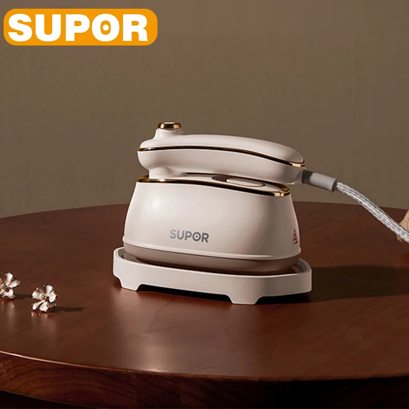 SUPOR Machine à repasser pliante et suspendue pour Mini fer à vapeur domestique 1000W fer de voyage nettoyeur à vapeur électrique Machine à repasser