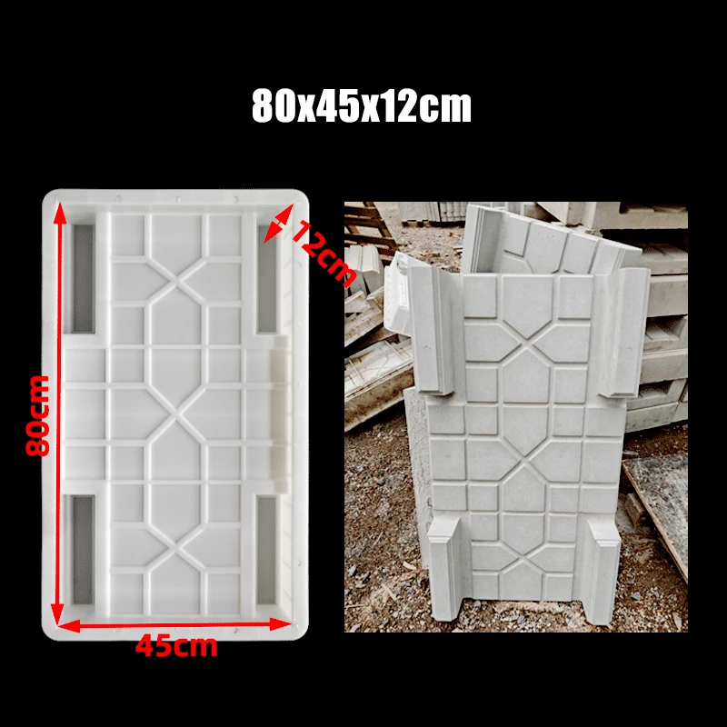 New type of vegetable garden floor tile mold, vegetable trench board, stepping stone, garden garden special stepping stone