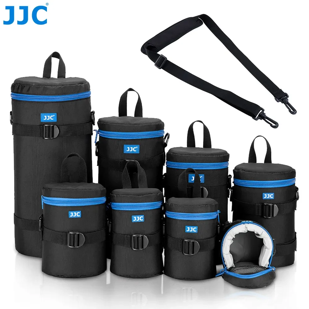 JJC Luxus-Kameraobjektiv-Tasche für Canon-Objektive, Nikon, Sony, Olympus, Fuji DSLR-Fotografie-Zubehör, Schultertasche, Rucksack Image