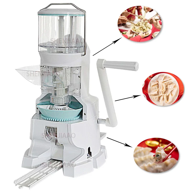 Wj-18 Manuelle Knödelmaschine, Miniatur-vertikale manuelle Knödelmaschine, Knödelverpackungsmaschine, schnell und praktisch Image