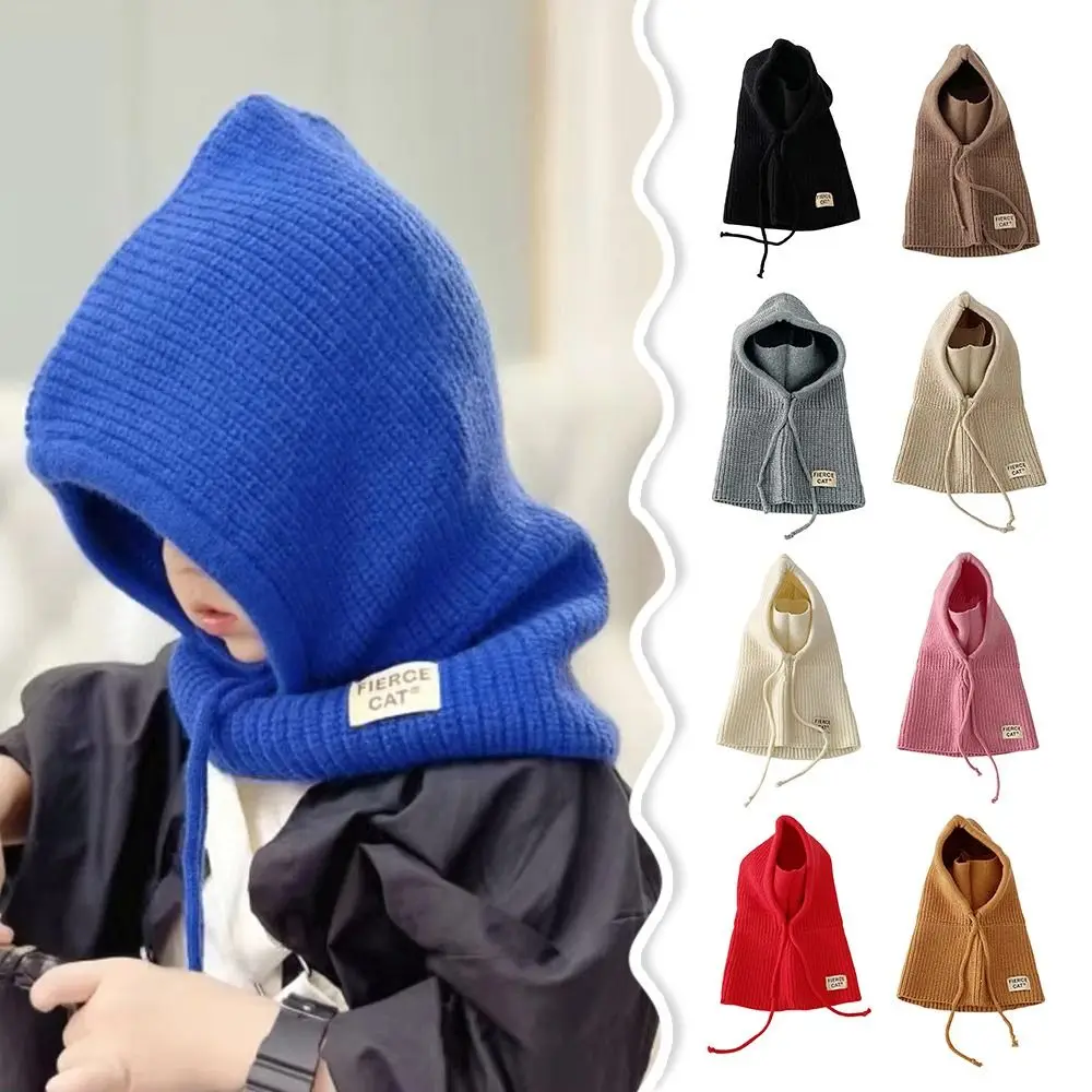 Robuste einteilige Baby-Sturmhaube, Mütze, Ohren, Hals, warm, Kinder-Beanie-Mütze, Schal, Maske, Hüte, Herbst und Winter