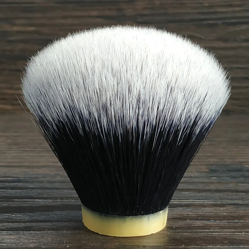 DSCOSMETIC 22 mm / 24 mm / 26 mm/30 mm weicher Smoking-Rasierpinselknoten aus synthetischem Haar für Bürstengriff Image