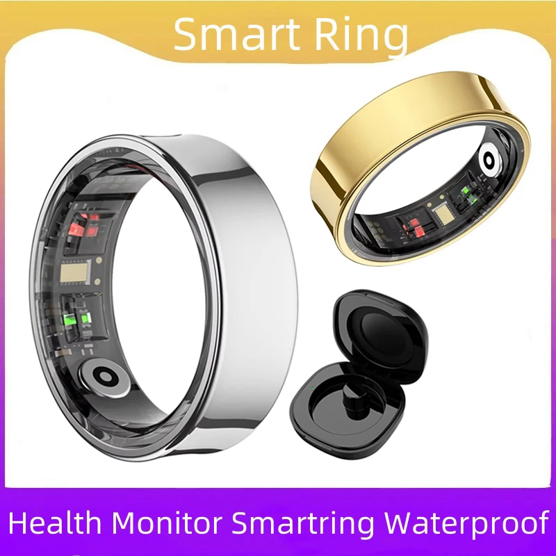 2026 Smart Ring R09 5ATM Wasserdicht Smartring für Männer Frauen Herzfrequenz Haut Temperatur Monitor Fitness Tracker Für Android iOS Image