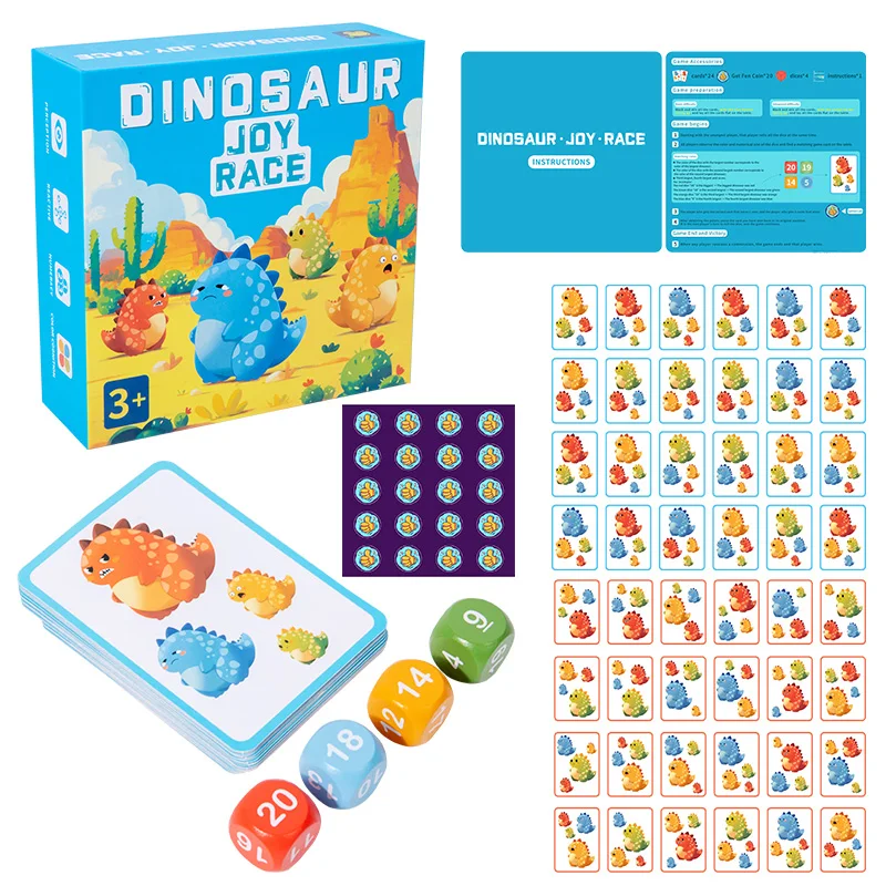 Neue Holz Tier Freude Rennen Spiele Bord Puzzles Montessori Pädagogisches Spielzeug Kognitive Fähigkeit Lernen Spielzeug Für Kinder Image