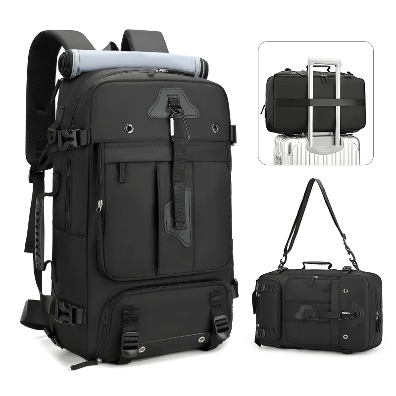 Grenzüberschreitender Rucksack für Männer mit hochwertigem Gefühl, Umhängetasche mit großem Fassungsvermögen, tragbare Reisetasche, Outdoor-Wanderrucksack