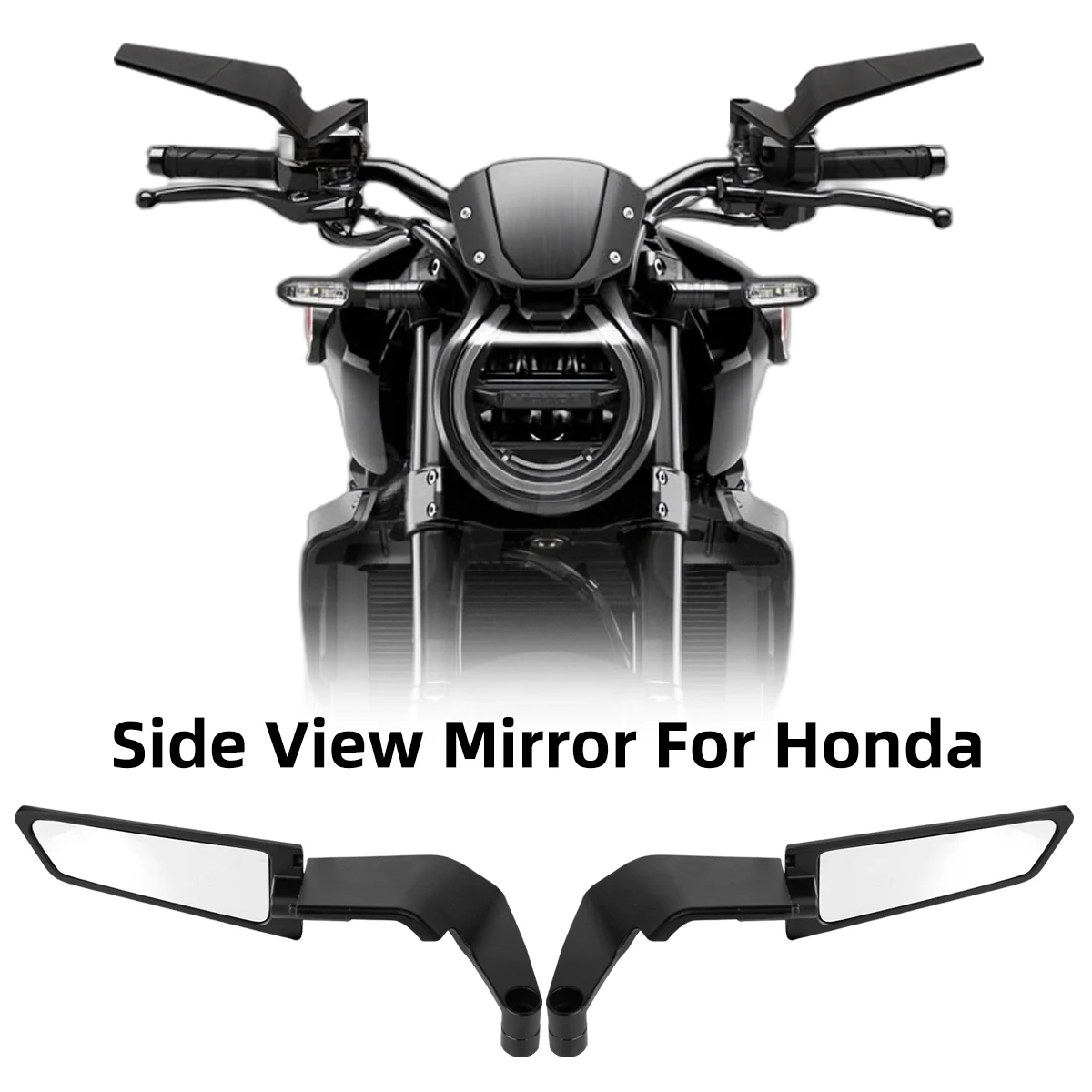 Motorrad-Seitenspiegel für Honda CB1000R CB650R CB650F CB500 CB300 CB200X CB125 Stealth Winglets Rückspiegel-Kits Image