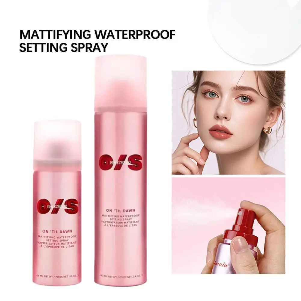 Matte Setting Spray Langlebig Wasserdicht Matte Make-Up Primer Spray Öl Kontrolle Erfrischende Quick Fixer Gesicht Schönheit Kosmetik