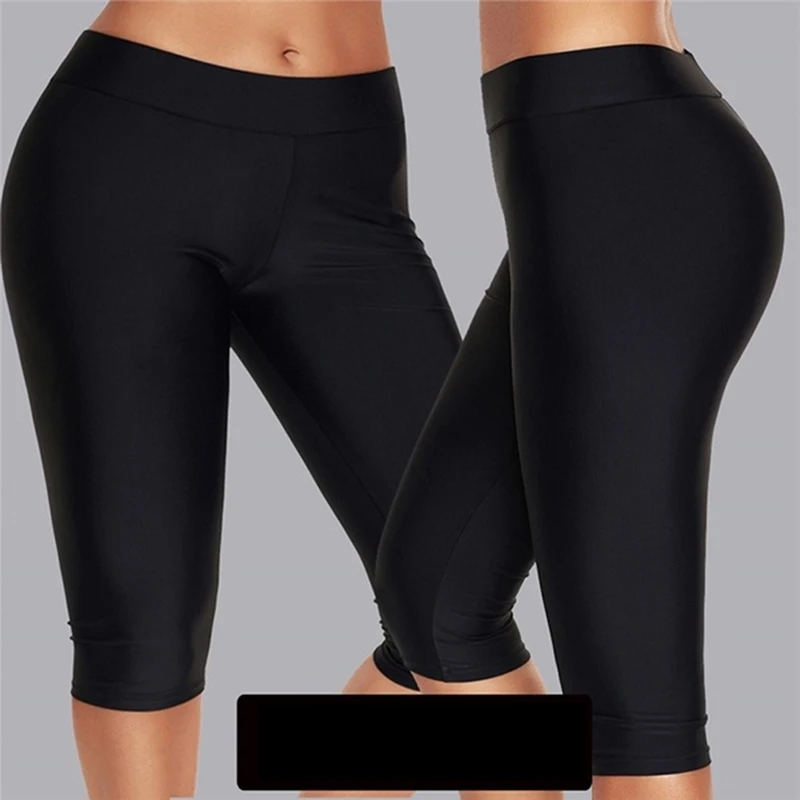 Elastische Sport gamaschen mit hoher Taille Frauen schnell trocknen Laufhose weibliche Ernte Fitness Fitness Strumpfhose