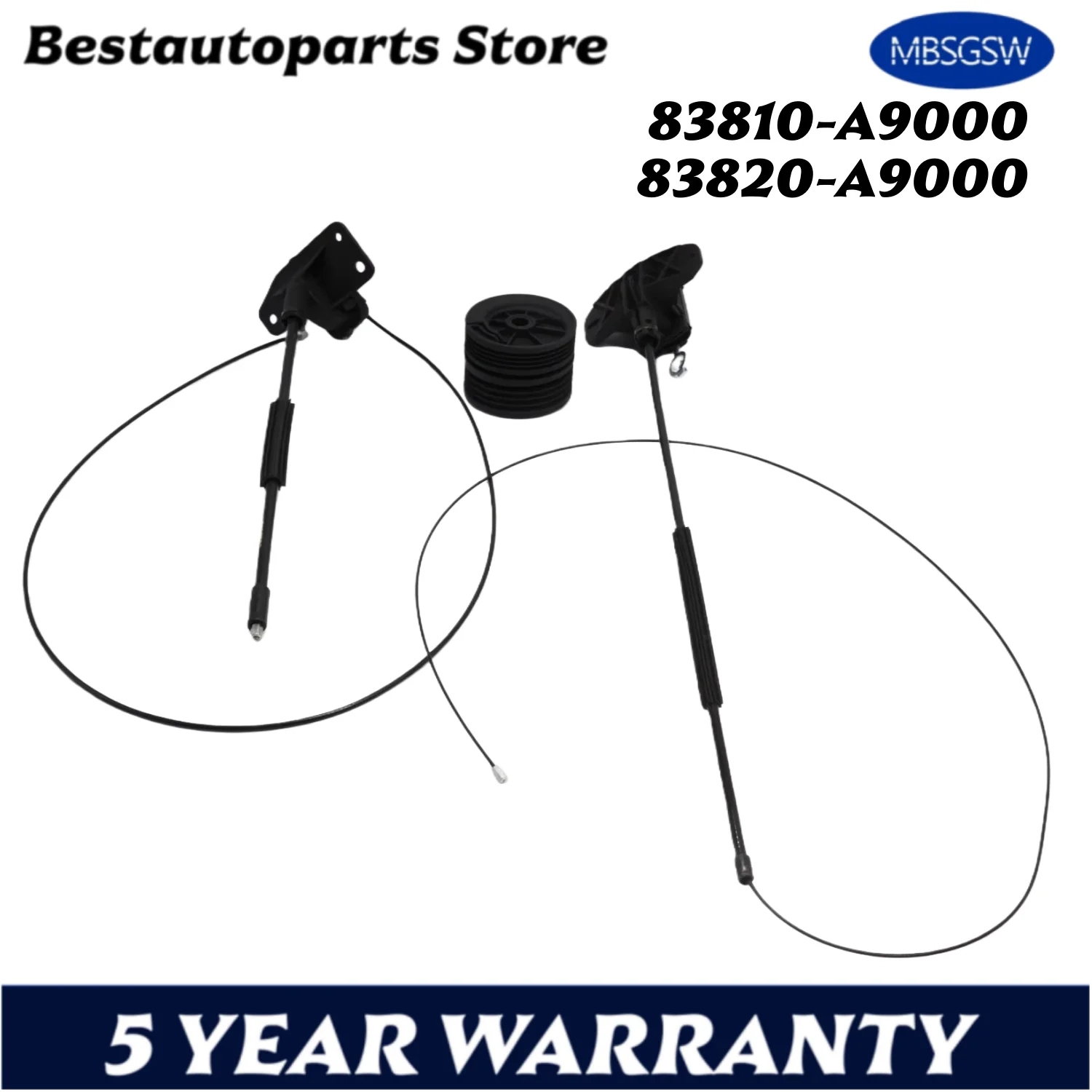 Für Kia Sedona 2015-2021 Mitteltür Motor Reparatursatz Getriebe Assy ﻿ 83810A9000 83820A9000 Image