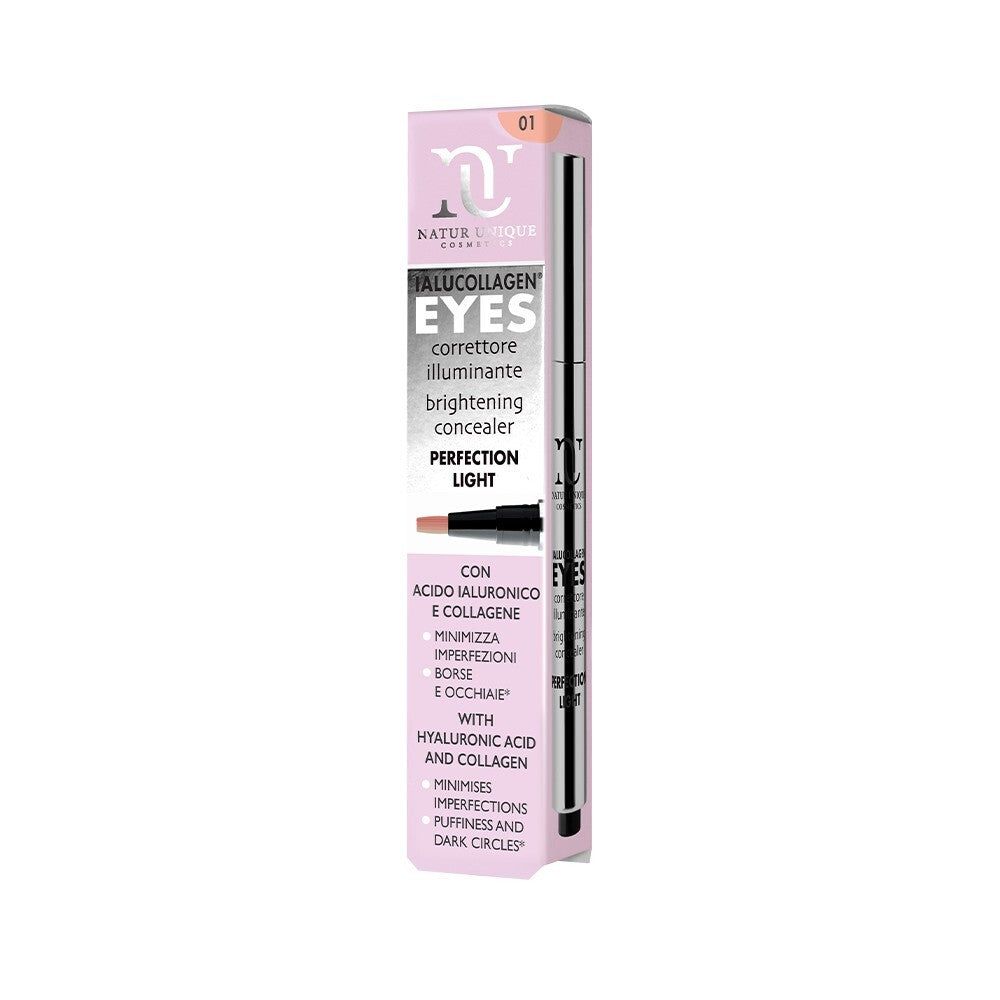 Natur Unique Ialucollagen Eyes Correttore Illuminante 01 Fair 3 ml
