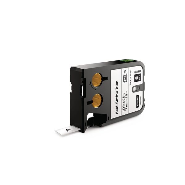 Dymo Schrumpfschlauch »XTL 1868810« 12 mm x 2,7 m schwarz, 1.2 cm Image