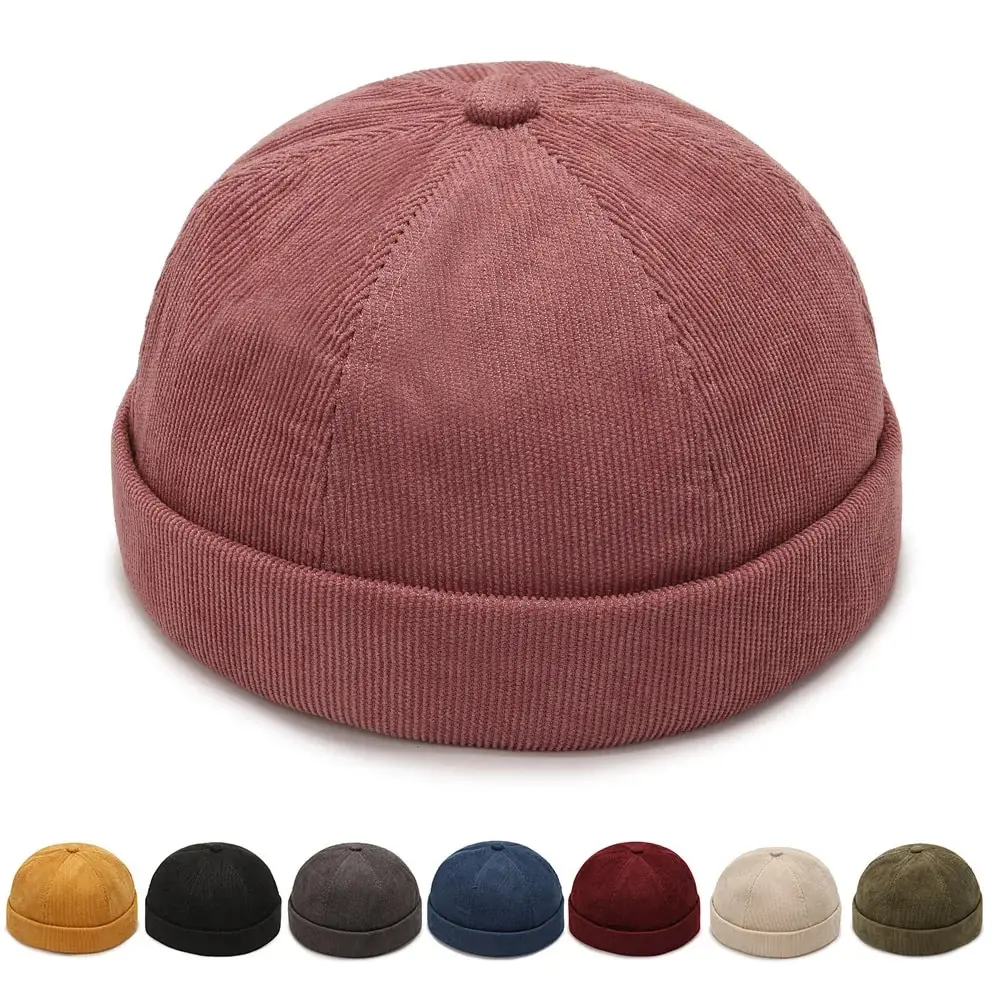 Neue Four Seasons-Hüte, Tide Melon Skin-Hüte, Beanie-Vater-Hüte, vielseitige Hip-Hop-Hüte für Frühling und Herbst, runde Hüte, lässig